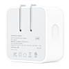 PowerPeak Dual USB-C PD Wall Power Adapter - (WHITE) (35W) (Only Ground Shipping)