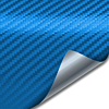 ProtectionPro - Blank Royal Blue Carbon Fiber (Small) (Pack of 10)