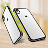 Shockproof Transparent Soft Gel TPU Case - YELLOW for iPhone XR (Only Ground Shipping)