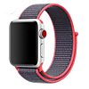 iWatch (42/44/45mm) Nylon Band - ELECTRIC RED (Only Ground Shipping)