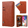 Luxury Leather Wallet Case with Credit Card Slot - BROWN for iPhone 11 Pro Max (Only Ground Shipping)