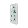 New Desing Real Dried Flower Shiny Case - LIGHT BLUE for iPhone XR (Only Ground Shipping)
