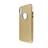 Super Slim TPU Case with Metal Desing Border - GOLD for iPhone XR (Only Ground Shipping)