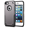 Armor Dual Layer Impact Shockproof Cover - DARK GRAY for iPhone 5SE / 5S / 5G (Only Ground Shipping)