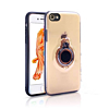 TPU Design Magnet Case with I-ring - GOLD for iPhone 8P / 7P (Only Ground Shipping)