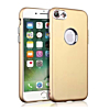 Super Slim TPU Case with Metal Desing Border - GOLD for iPhone 7G / 8G / SE 2020 (Only Ground Shipping)