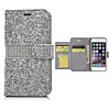 Diamond Crystal Wallet Case - SILVER for iPhone 8P / 7P (Only Ground Shipping)