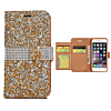 Diamond Crystal Wallet Case - GOLD for iPhone 8P / 7P (Only Ground Shipping)