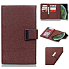 Fashion Wallet with Removable Magnet Case - BROWN for iPhone XR (Only Ground Shipping)
