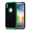 iPhone X / XS Brushed hybrid Armor Protective Case - Teal (Only Ground Shipping)