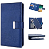 Fashion Wallet with Removable Magnet Case - DARK BLUE for iPhone XR (Only Ground Shipping)