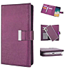 Fashion Wallet with Removable Magnet Case - PURPLE for iPhone XR (Only Ground Shipping)