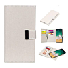 Fashion Wallet with Removable Magnet Case - WHITE for iPhone XR (Only Ground Shipping)