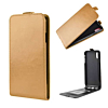 Vertical Leather Wallet Case - GOLD for iPhone 8P / 7P (Only Ground Shipping)