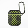 AirPods 1/2 Case with Anti - Lost Strap (BLACK / GREEN) (Only Ground Shipping)
