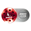 IPIPPO Rotating Magnetic Mounting Screwdriver Storage Holder / Red (Only Ground Shipping) (Not Returnable)