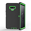 Heavy Duty Case for Galaxy Note 9 (BLACK & GREEN) (Only Ground Shipping)