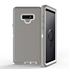 Heavy Duty Case for Galaxy Note 9 (DARK GRAY & WHITE) (Only Ground Shipping)