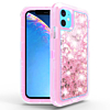 Protective Glitter Liquid Bumper Case - PINK for iPhone 11 Pro (Only Ground Shipping)