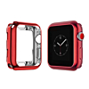 iWatch 38mm Soft TPU Bumper - CLEAR & RED (Only Ground Shipping)