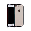 Shockproof Transparent Soft Gel TPU Case - RED for iPhone 8P / 7P / 6SP / 6P (Only Ground Shipping)