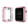 iWatch 38mm Soft TPU Bumper - CLEAR & ROSE GOLD (Only Ground Shipping)