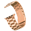 iWatch (42/44/45/49mm) Butterfly Buckle Stainless Steel Wrist Band - ROSE GOLD (Only Ground Shipping)