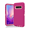 Heavy Duty Case for Galaxy S10+ (HOTPINK) (Only Ground Shipping)