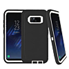 Heavy Duty Case for Galaxy S8 (BLACK & WHITE) (Only Ground Shipping)