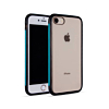 Shockproof Transparent Soft Gel TPU Case - TEAL for iPhone 8P / 7P / 6SP / 6P (Only Ground Shipping)