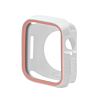 iWatch 42mm Soft Double Color Bumper - WHITE & PINK (Only Ground Shipping)