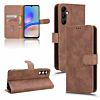 Galaxy A05S Leather Wallet Case with Card Slot - BROWN (Only Ground Shipping)