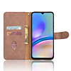 Galaxy A05S Leather Wallet Case with Card Slot - BROWN (Only Ground Shipping)