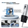 AiXun 2nd Gen Intelligent Grinder Machine for Chips Grinding and Motherboard CNC Polishing (Only Ground Shipping)