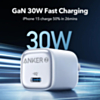 Anker Zolo USB-C Wall Charger (30W) (WHITE) (Only Ground Shipping)