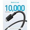 Anker 322 USB A-C Braided Charging Cable (BLACK) (6ft) (60w) (Only Ground Shipping)