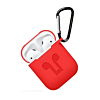 AirPods 1/2 case with Anti - Lost Strap (RED) (Only Ground Shipping)