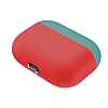AirPods Pro Thin Silicone Case - RED & TEAL (Only Ground Shipping)