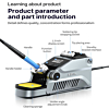 AiXun T380 Portable Smart Soldering Station with Bluetooth Connection (Battery Included) (Not Returnable) (Only Ground Shipping)