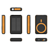 Brookstone Solar Magsafe Power Bank (ORANGE) (5000 mAh) (Only Ground Shipping)