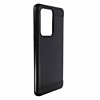 Galaxy S20 Ultra Hybrid Metal Brushed Case- BLACK (Only Ground Shipping)