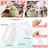 Curved Plastic Squeeze Diffuser Wash Clean Bottle (150ml)
