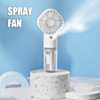 Bytech Handheld Spray Fan (WHITE) (Only Ground Shipping)