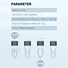 LDNIO C510Q PD QC3.0 Dual USB A+C Car Charger with USB C-L Non-MFI Cable (3ft) (36W) (Only Ground Shipping)