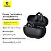 BASEUS Bass 15 Clip Open-Ear TWS Wireless Earbuds (BLACK) (Only Ground Shipping)