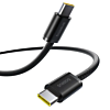 BASEUS USB C-C Dynamic 4 Braided Fast Charging Data Cable (BLACK) (100w) (3ft) (Only Ground Shipping)