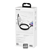 BASEUS USB C-C Tungsten Gold Fast Charging Data Cable (BLACK) (100w) (3ft) (Only Ground Shipping)