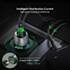 Esoulk USB C+A PD/QC Car Adapter with USB C-L Cable (3ft) (48W) (BLACK) (Only Ground Shipping)