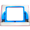 Protective Kids Case - LIGHT BLUE for iPad Mini 6 / 7 (A17 Pro) (Only Ground Shipping)