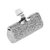 Brookstone Mini Diamond Power Bank with Built in USB C-L (WHITE) (2000mAh) (Only Ground Shipping)